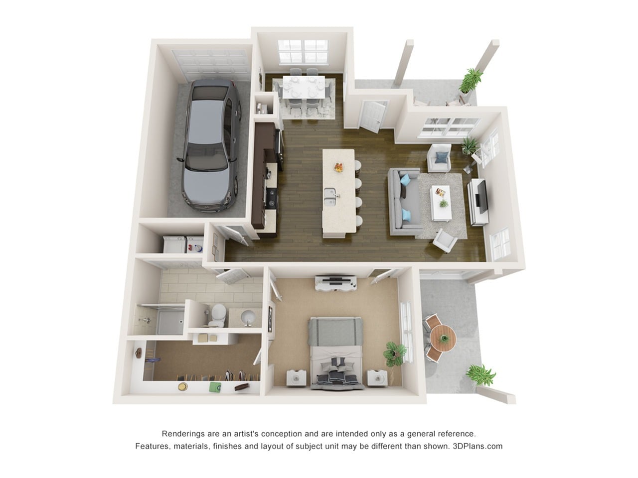 C1 floorplan layout