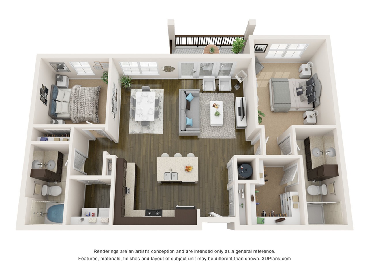 B1 floorplan layout