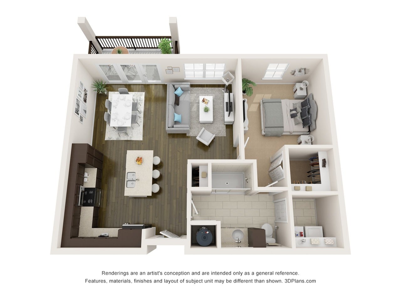 A2 floorplan layout