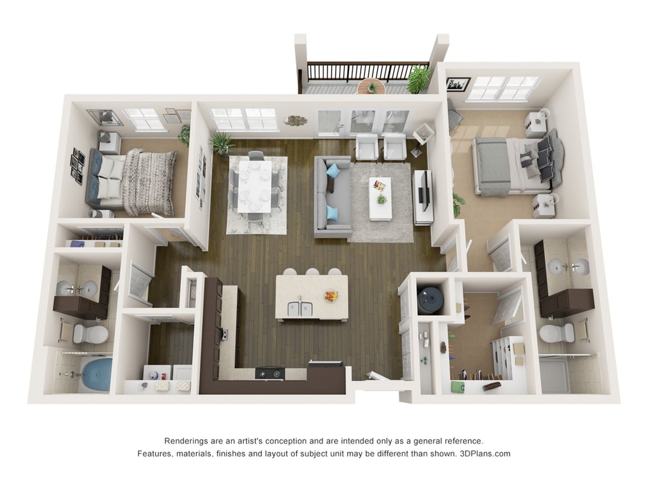 B1 floorplan layout