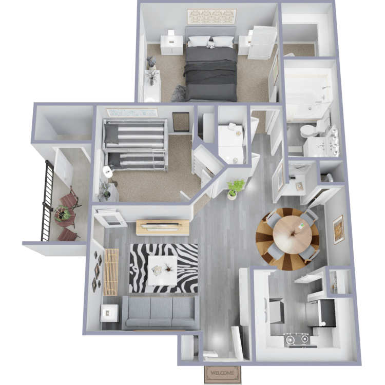 The Derby floorplan layout