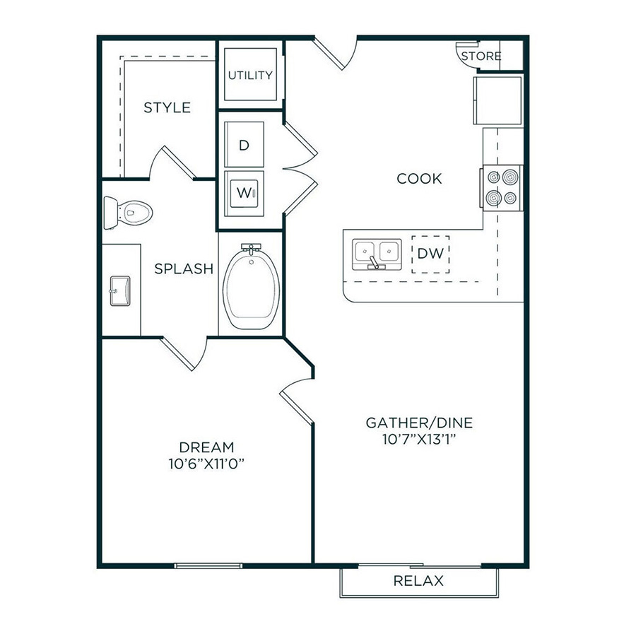 A1 floorplan layout