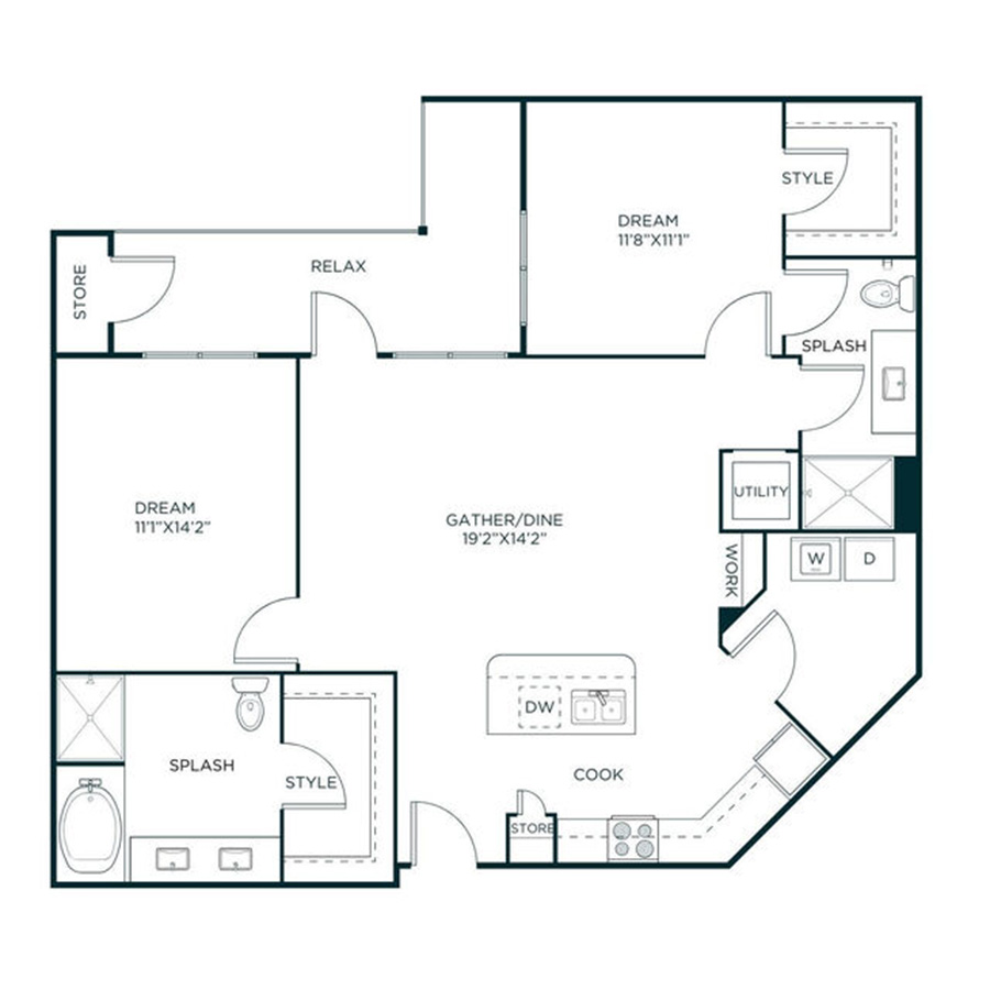 B3 floorplan layout