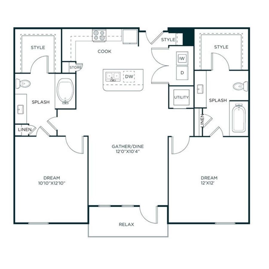 B1 floorplan layout
