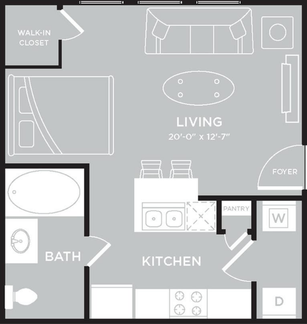E1 floorplan layout
