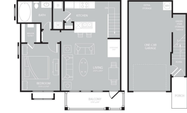 A6T floorplan layout