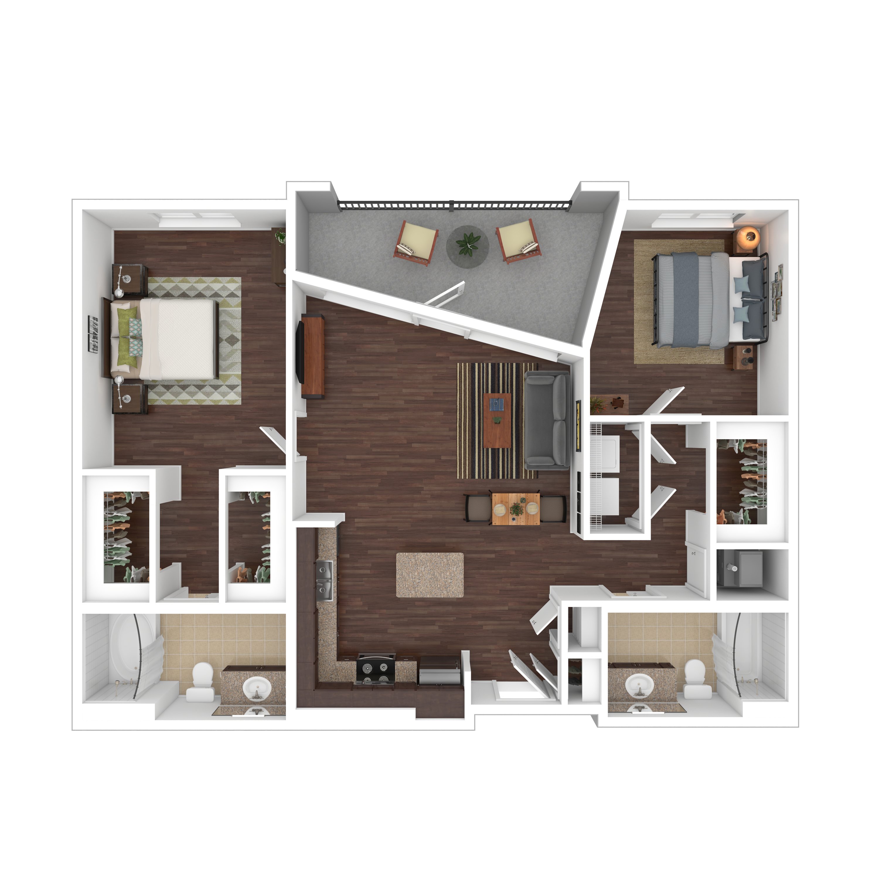 B2 floorplan layout