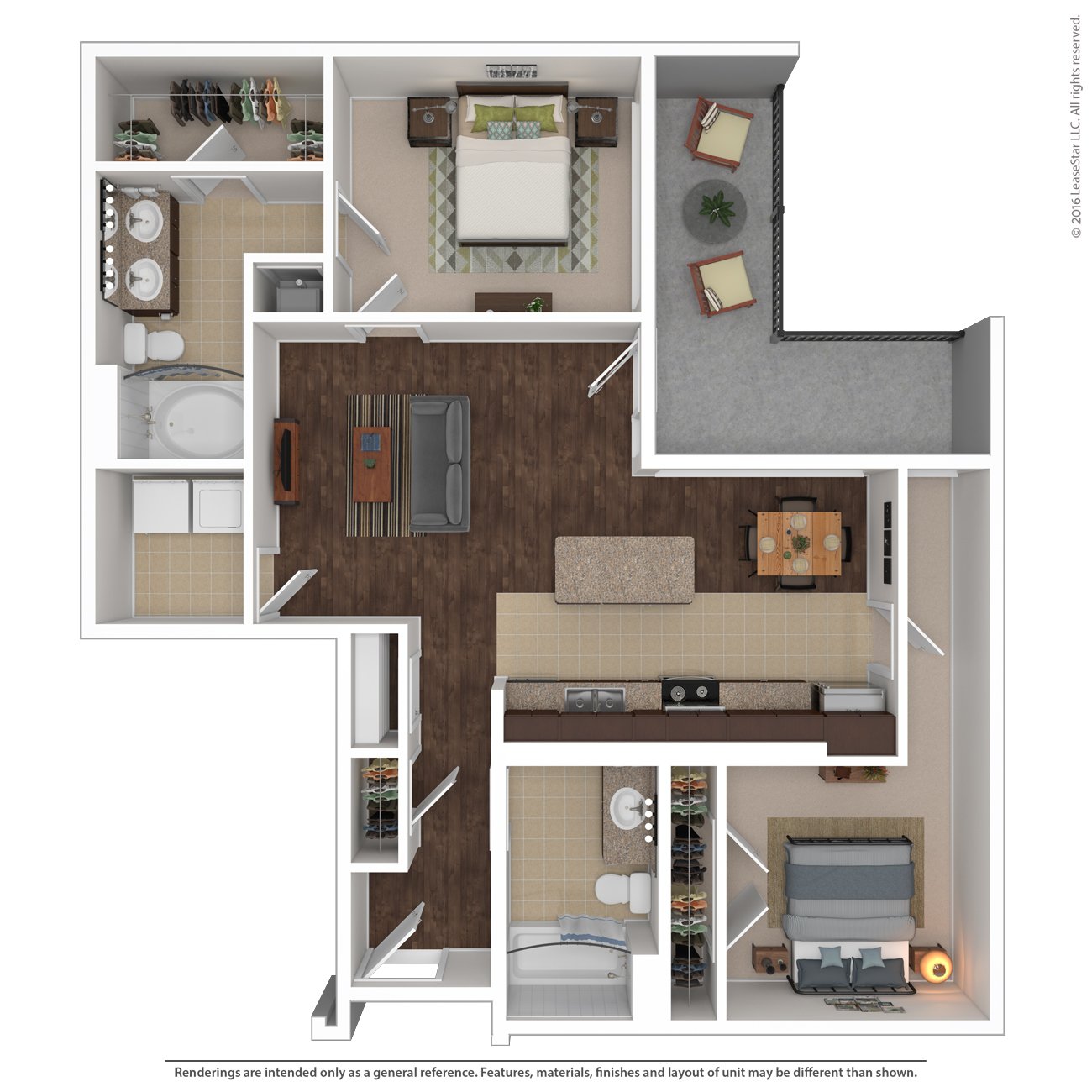 B3 floorplan layout