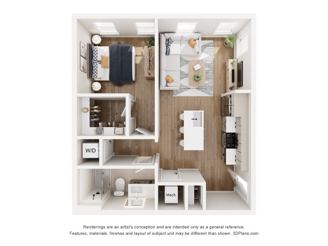Apartment Home A1 floorplan layout