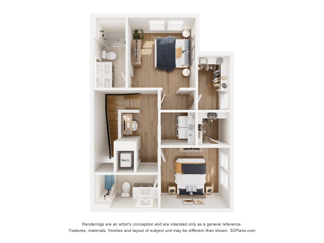 Apartment Home C1 floorplan layout