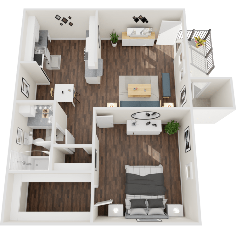 A1 floorplan layout