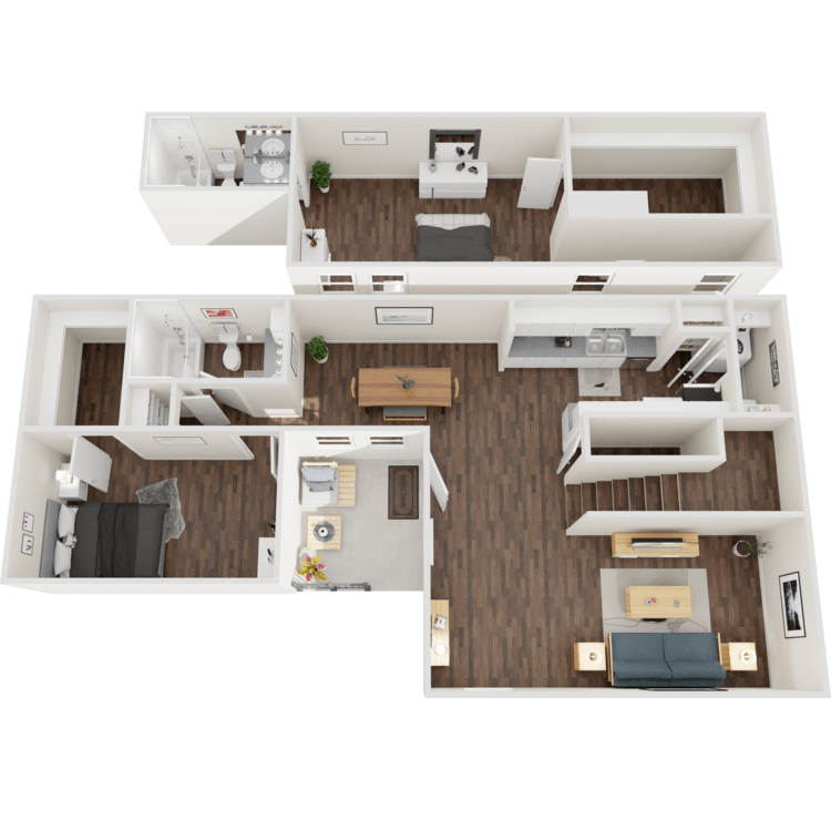 B3 floorplan layout