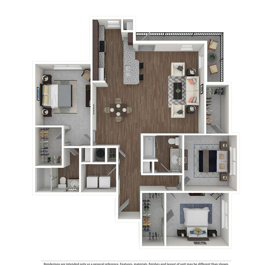 C2 floorplan layout