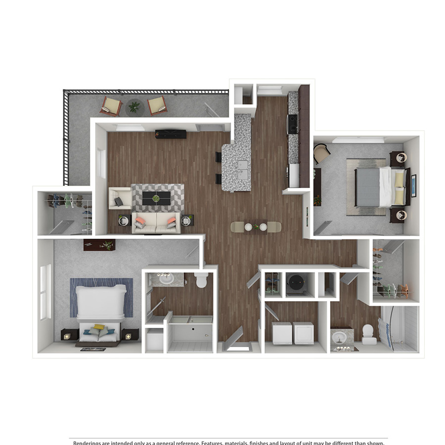 B2 floorplan layout