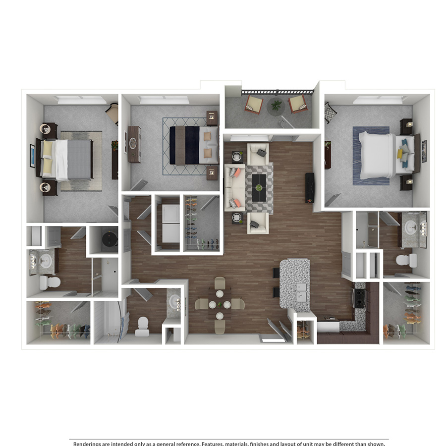 C1 floorplan layout