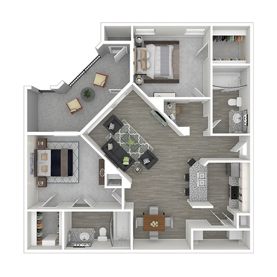 Town and Country - Classic (B1) floorplan layout