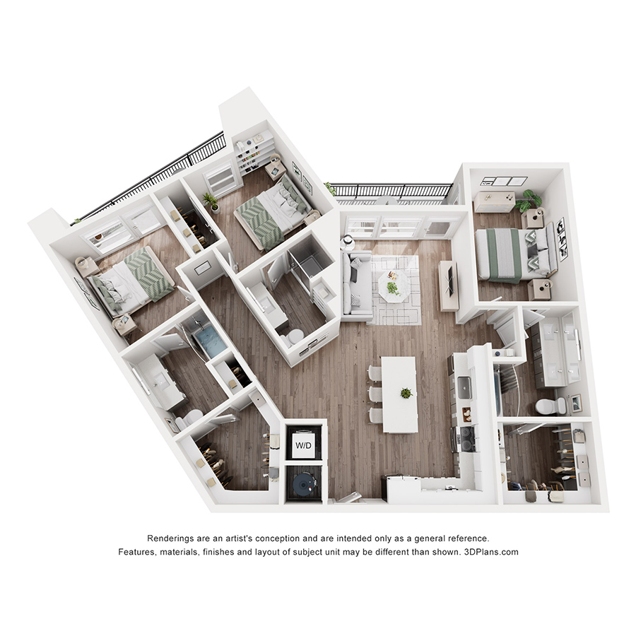 C1 floorplan layout