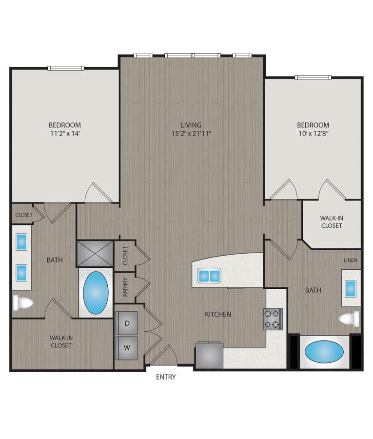 22F2B floorplan layout