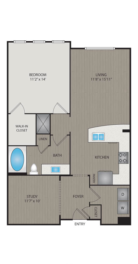 11S1 floorplan layout