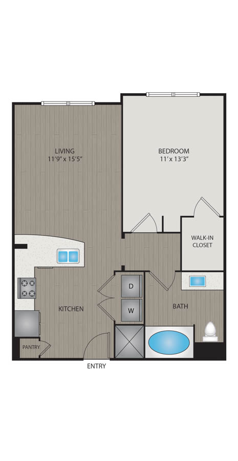 11F2B floorplan layout