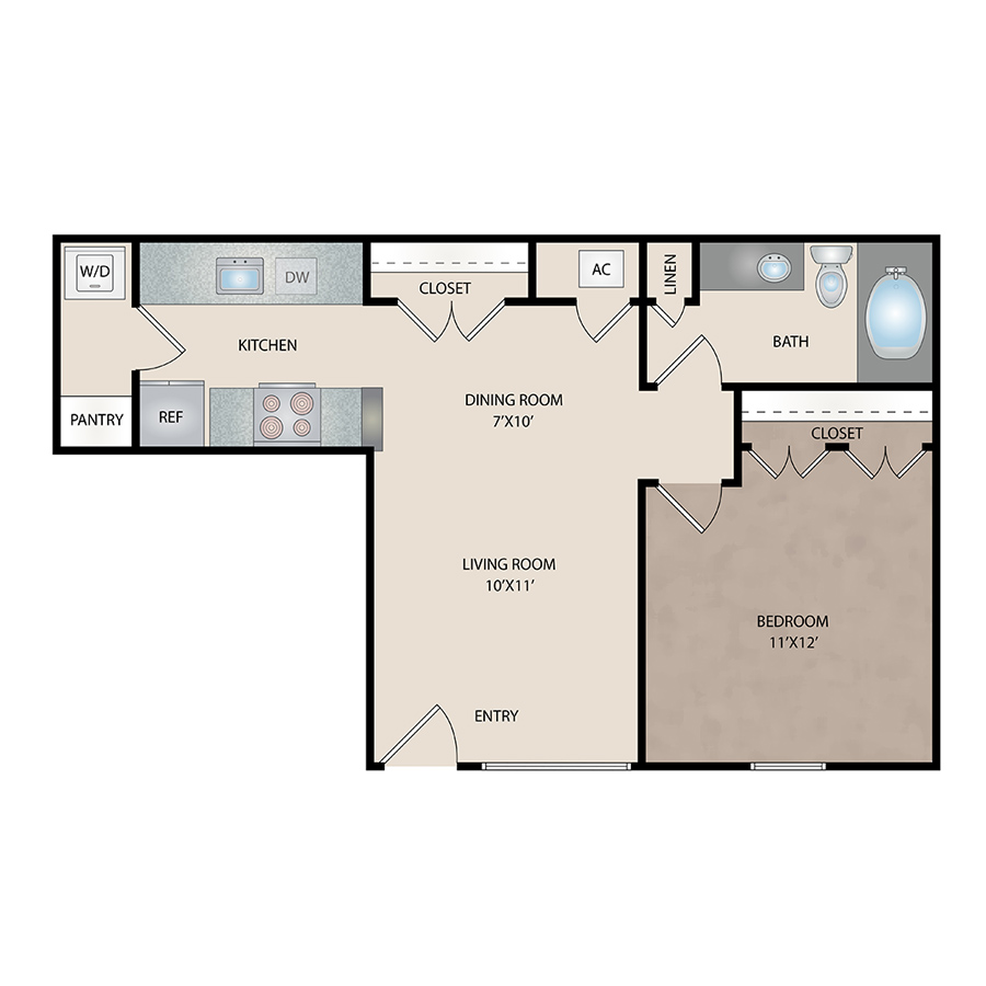 A1 floorplan layout