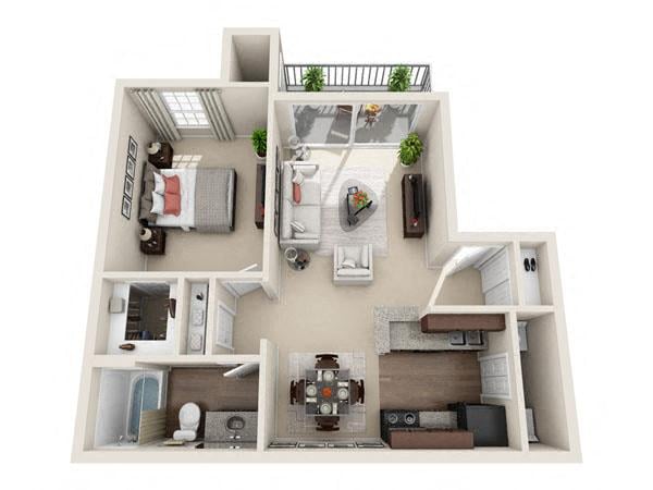 Naples floorplan layout