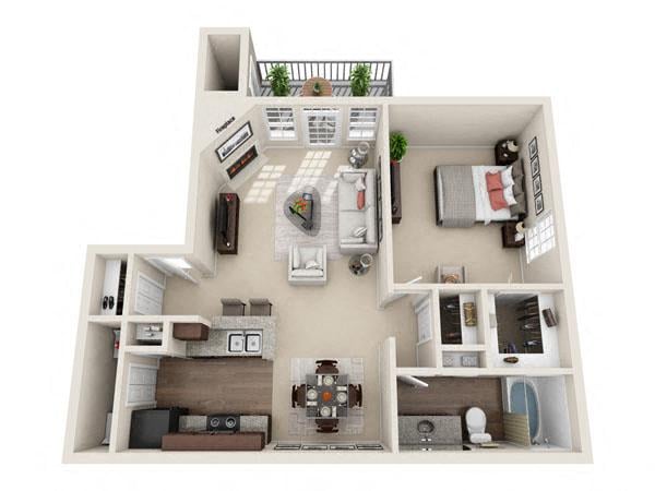 Pisa floorplan layout