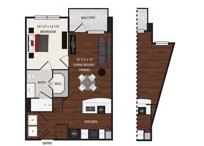 A1 floorplan layout