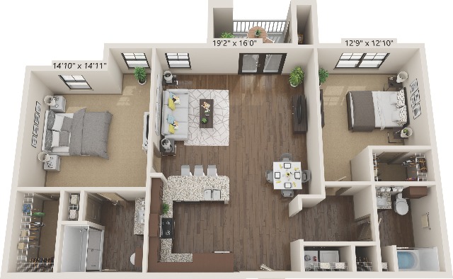 B6 floorplan layout