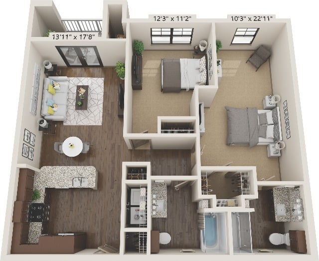 B4 floorplan layout