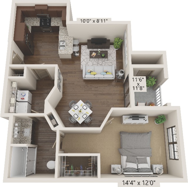 A4 floorplan layout