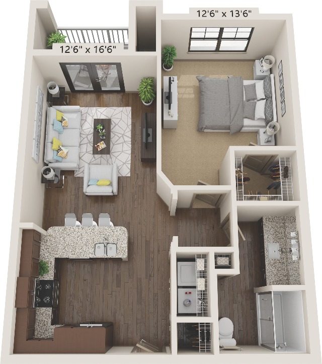 A1 floorplan layout