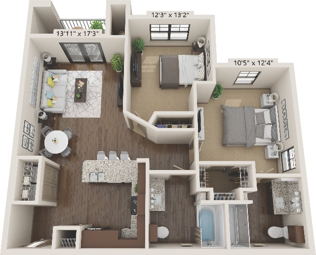 B3 floorplan layout
