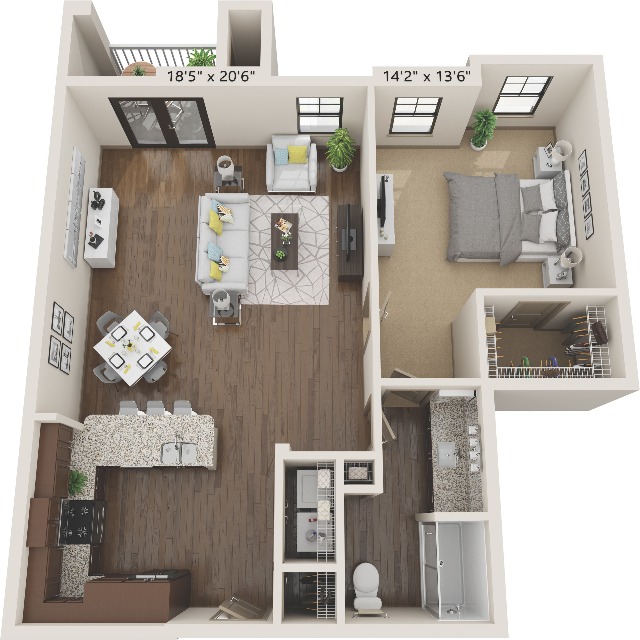 A7 floorplan layout