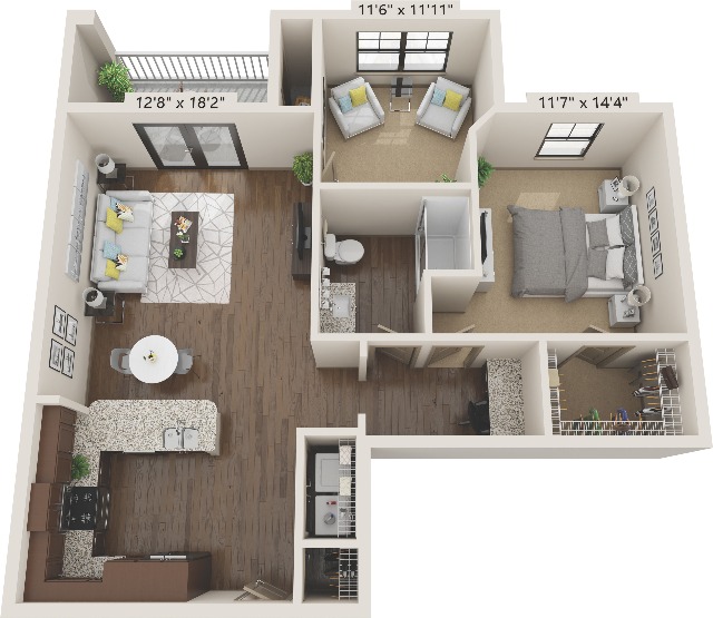 A8 floorplan layout