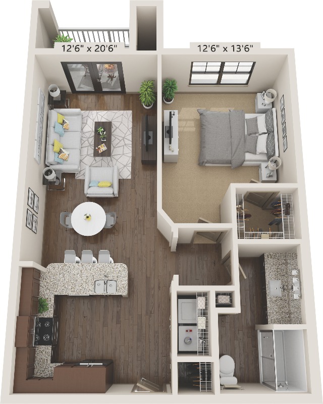 A2 floorplan layout