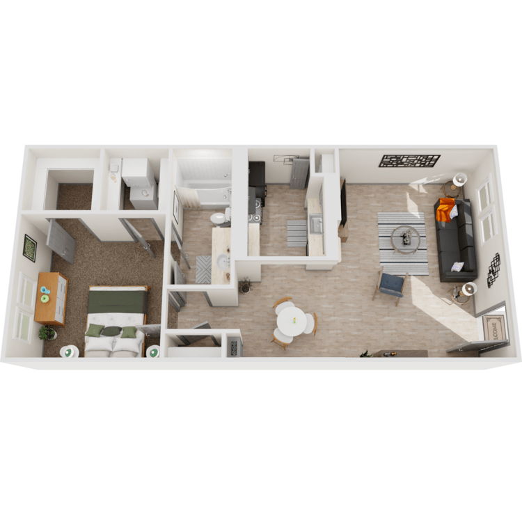 A2 floorplan layout