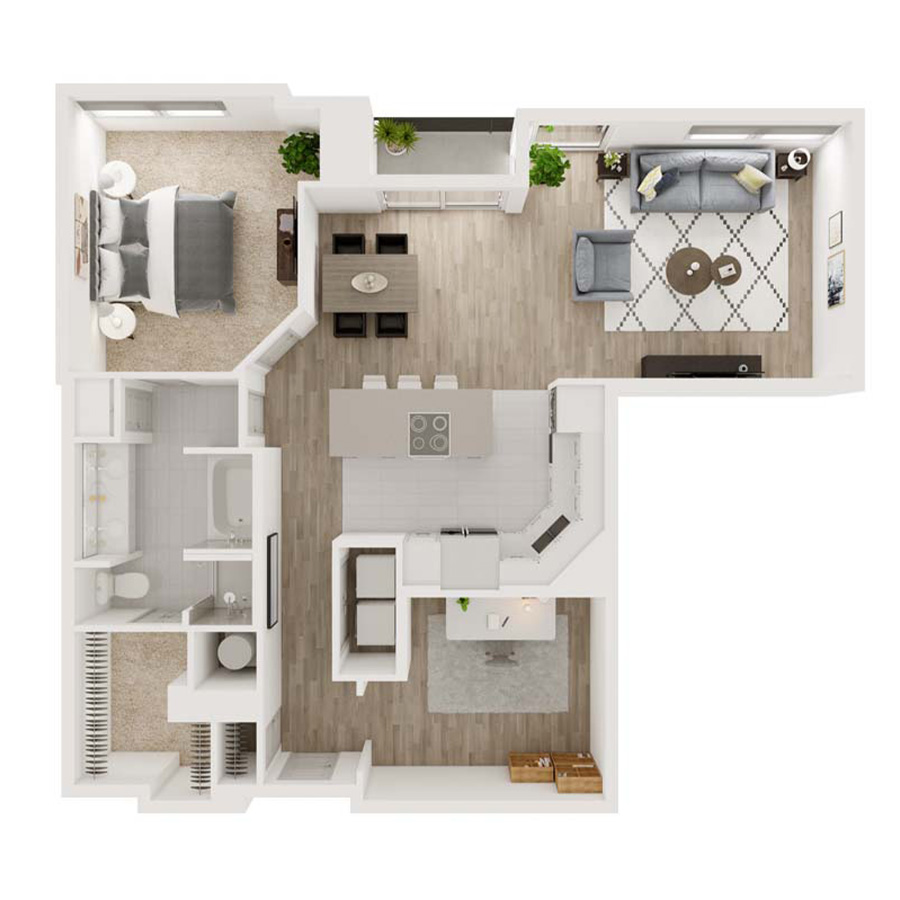 A6 floorplan layout