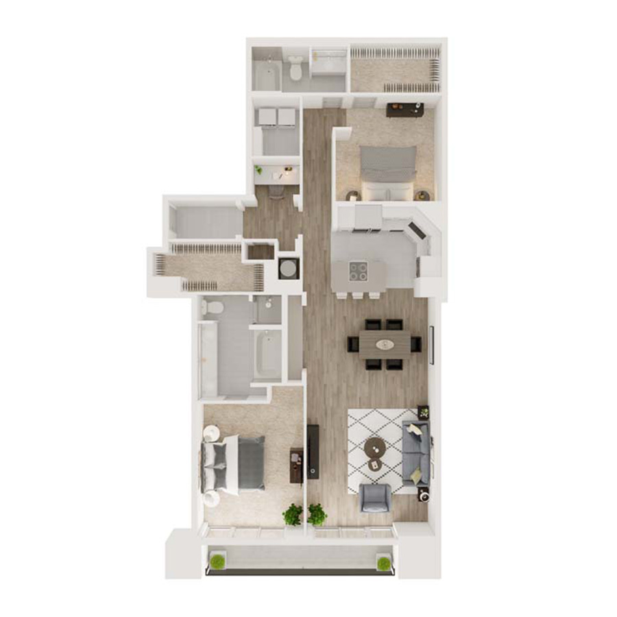 B5 floorplan layout