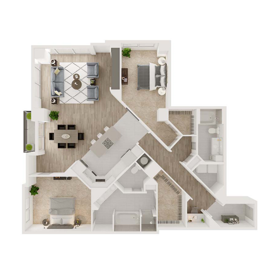 B8 floorplan layout