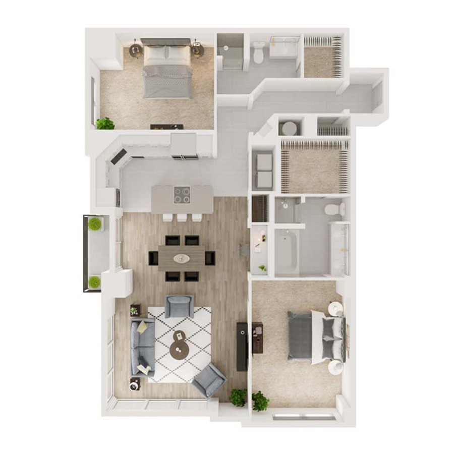 B4 floorplan layout