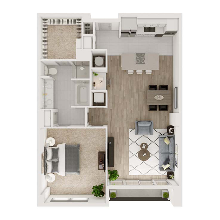 A4 floorplan layout