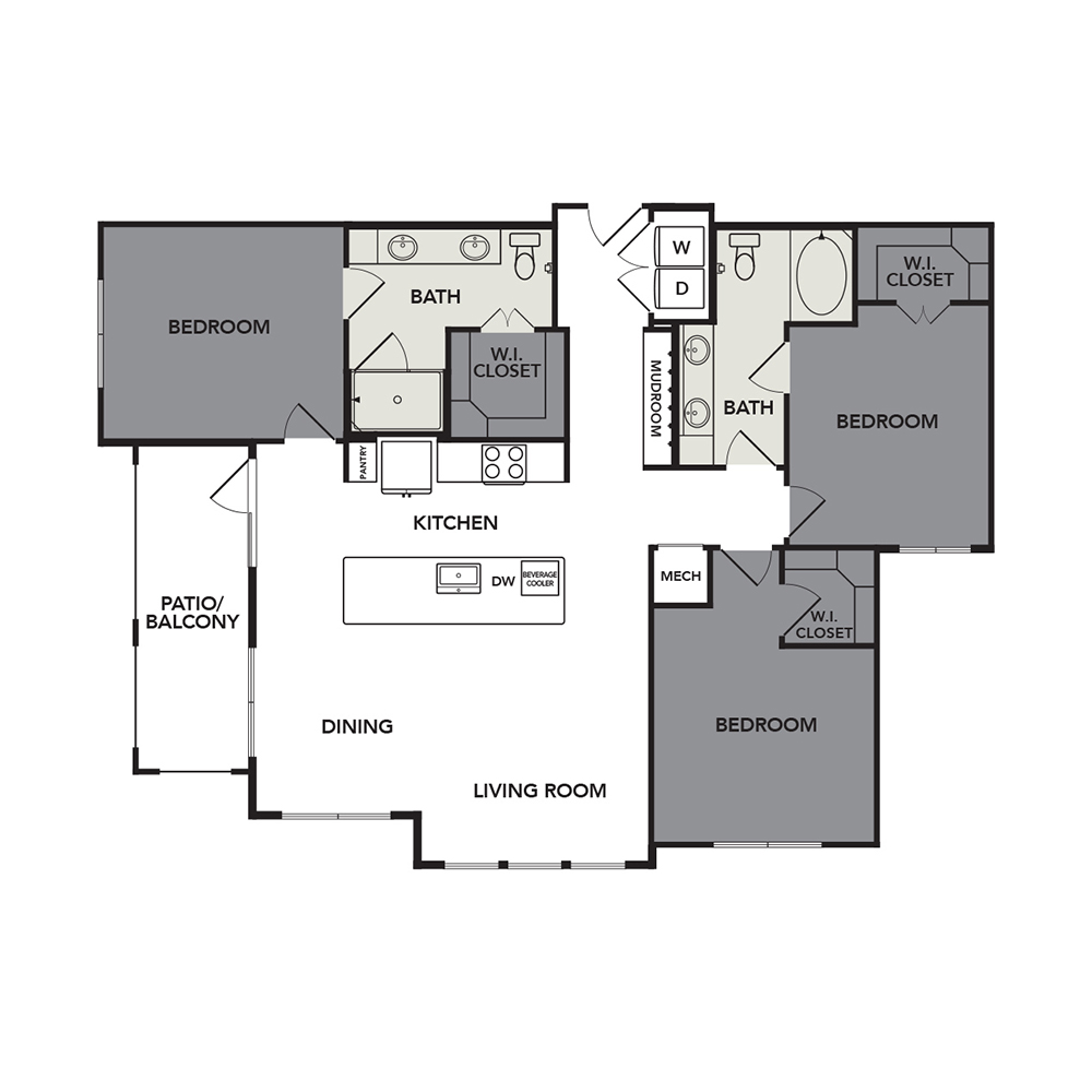 D1 floorplan layout