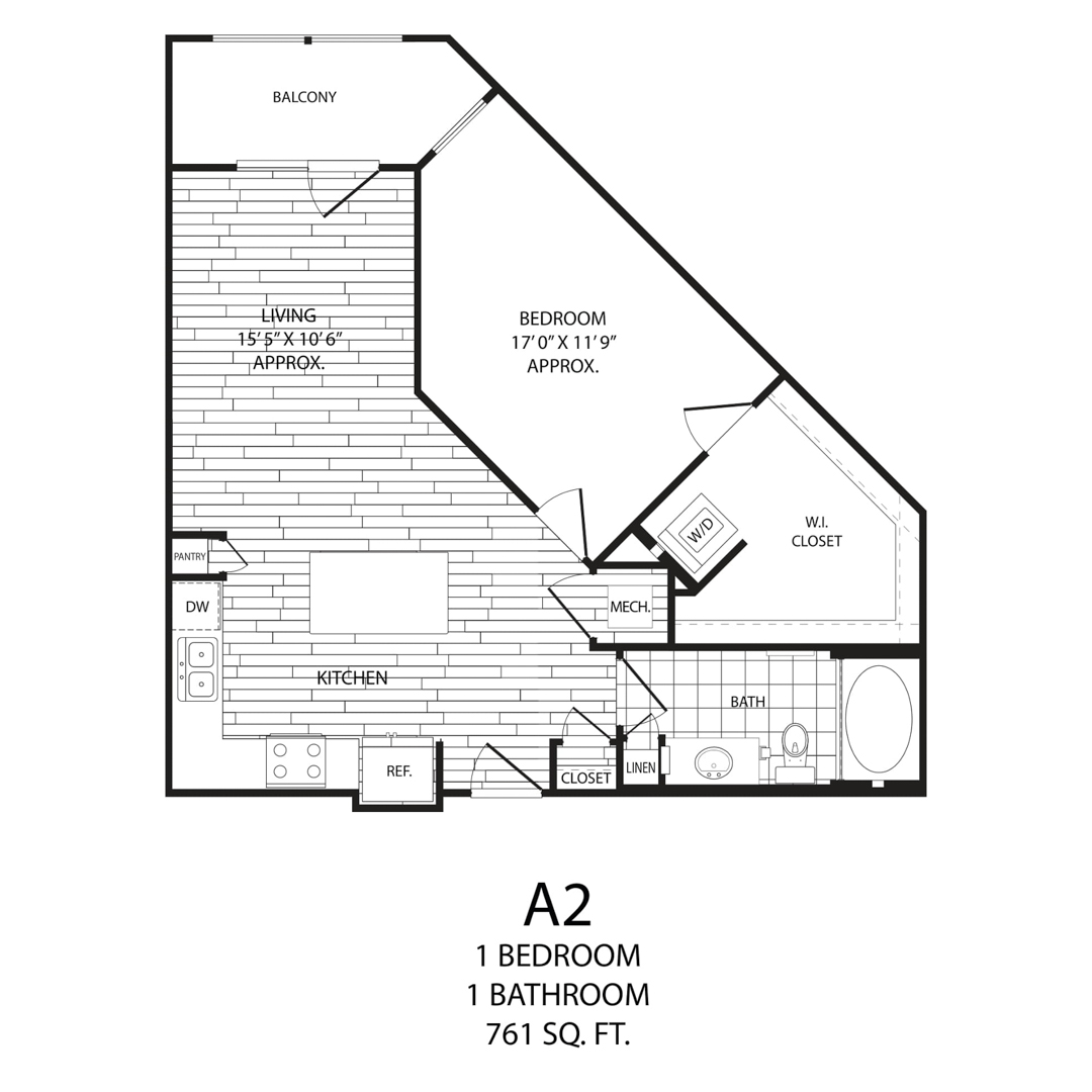 A2 floorplan layout