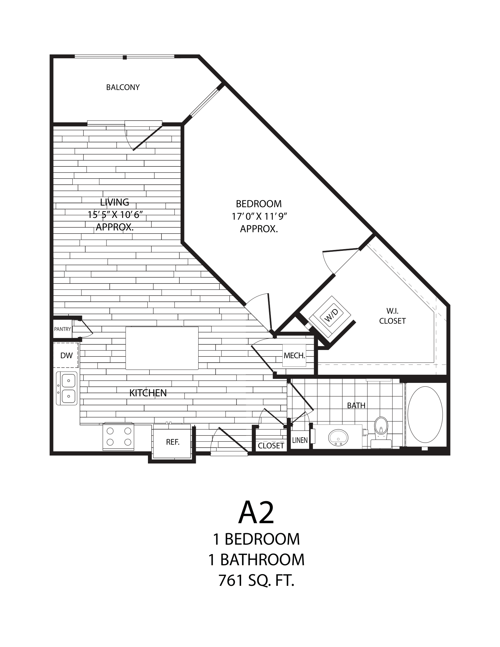 A2 floorplan layout