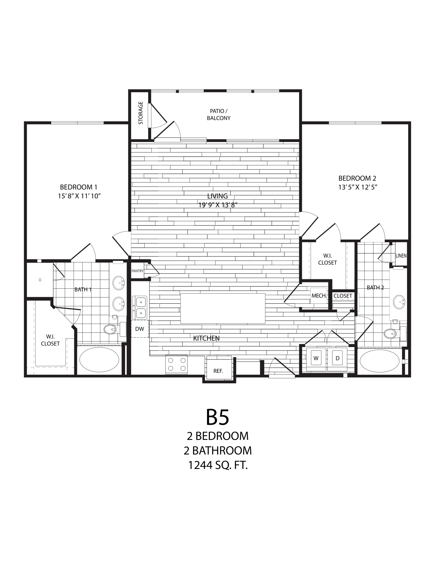 B5 floorplan layout