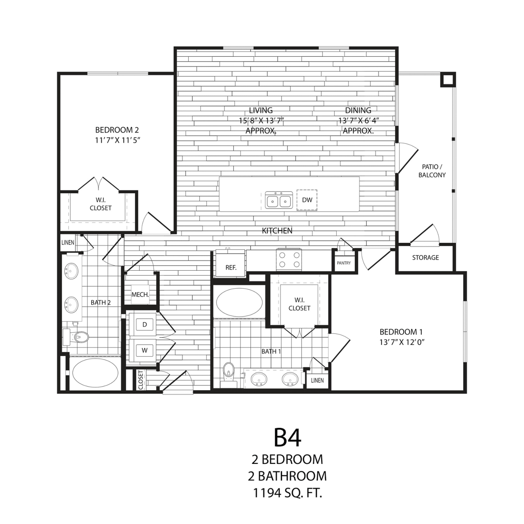 B4 floorplan layout