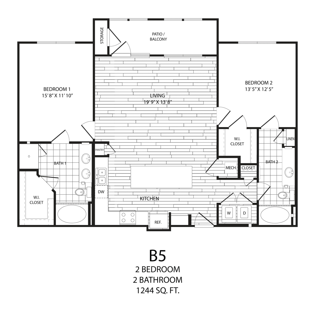 B5 floorplan layout