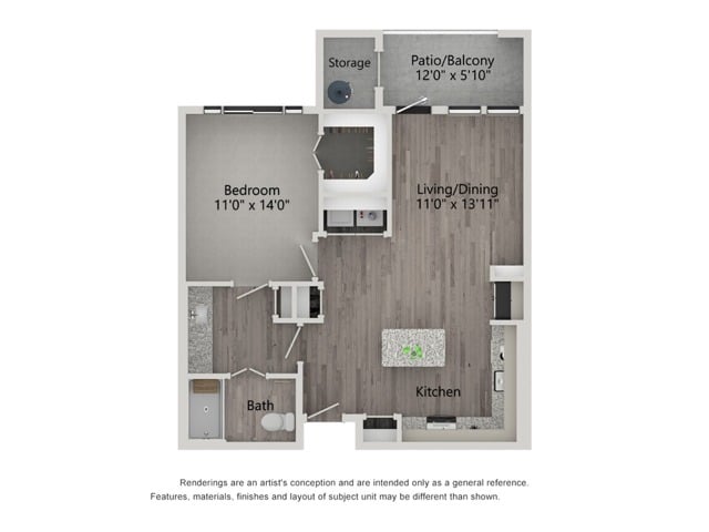 A2 floorplan layout