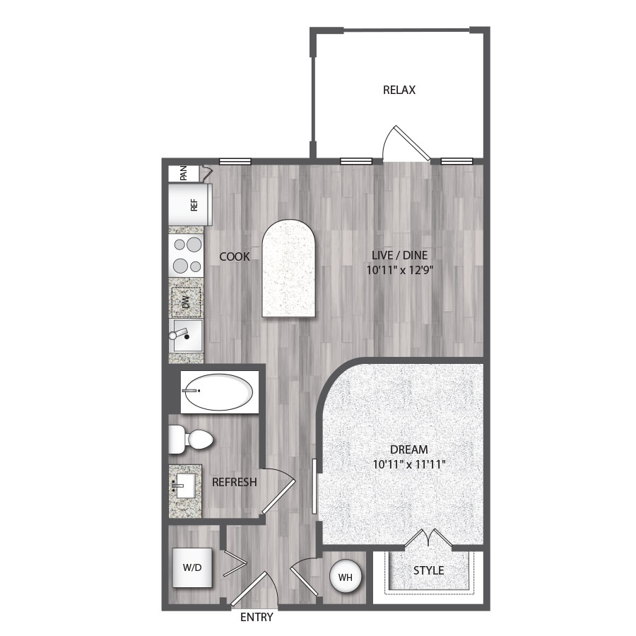 A2 floorplan layout